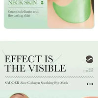 Aloe Vera Collagen Eye Masks – Hydrating Anti-Dark Circles